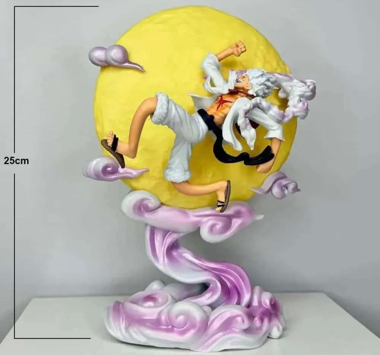 25 cm Luffy Gear 5 Moon with Light Figure