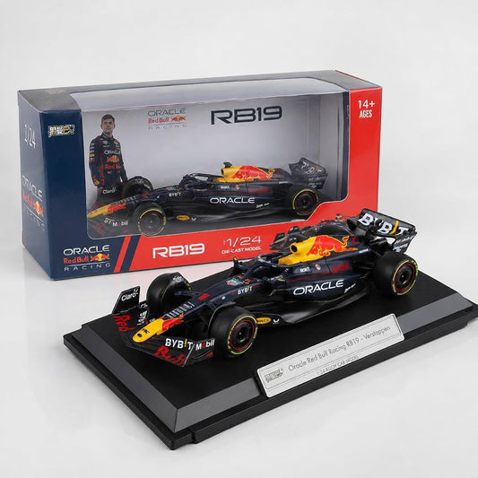 1:24 scale Official Licenced RB19 Max Verstappen Red Bull Oracle Formula 1 car