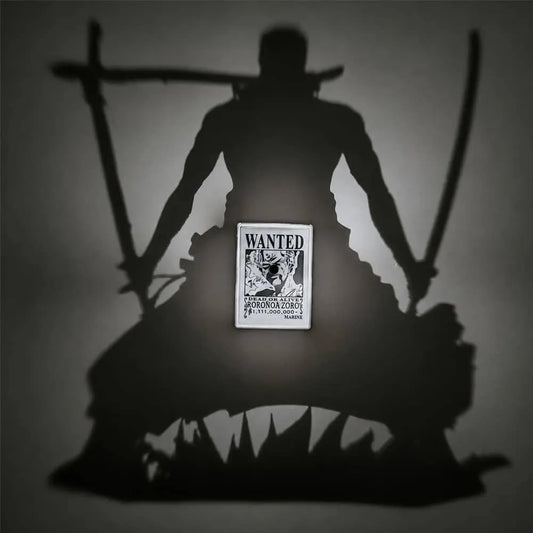 Roronoa Zoro Shadow Wall Lamp