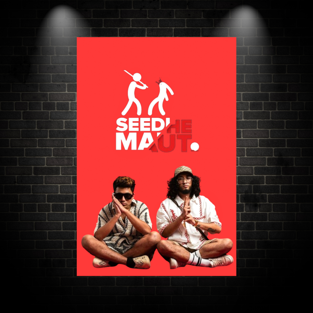 Seedhe Maut Red Poster