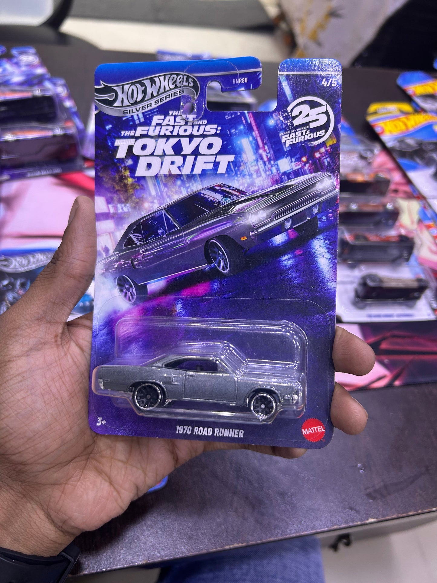 1970 Road Runner Fast And Furious Tokyo Drift Hot Wheels