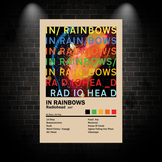 In Rainbows Poster