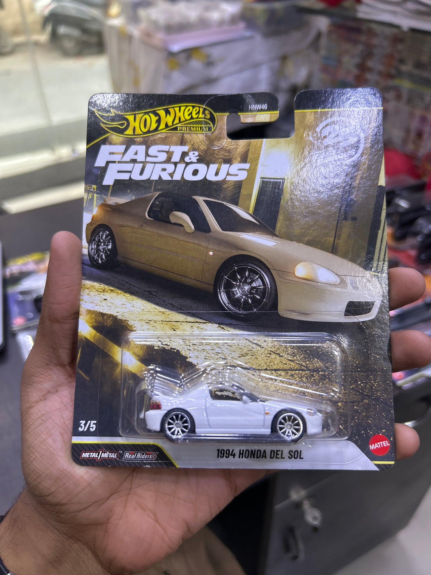 1994 Honda Del Sol Fast and Furious Premium Hot Wheels