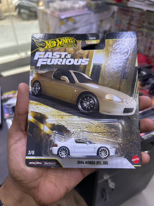 1994 Honda Del Sol Fast and Furious Premium Hot Wheels