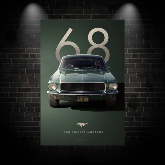 Mustang 68 Poster