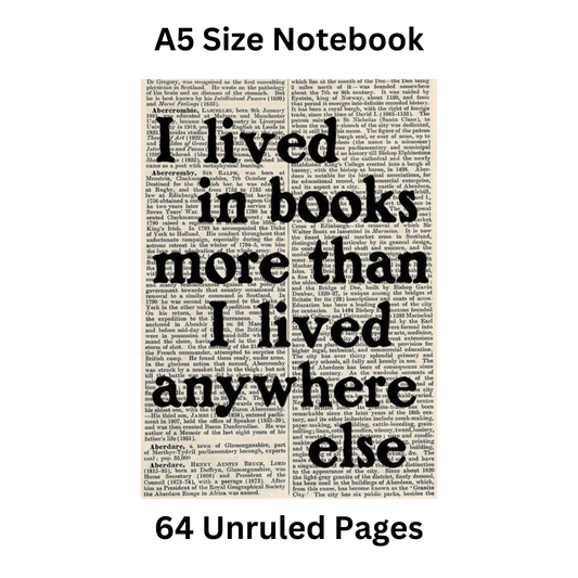 Newspaper Doodle Notebook 4