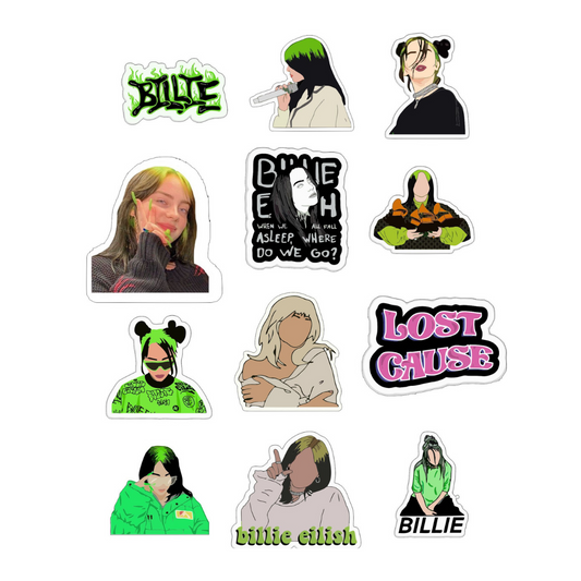 Billie Eilish Sticker Sheet