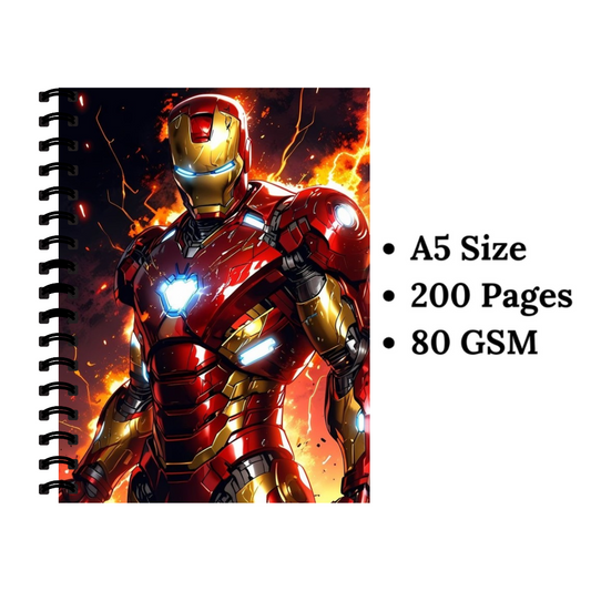 Iron Man Wiro Notebook