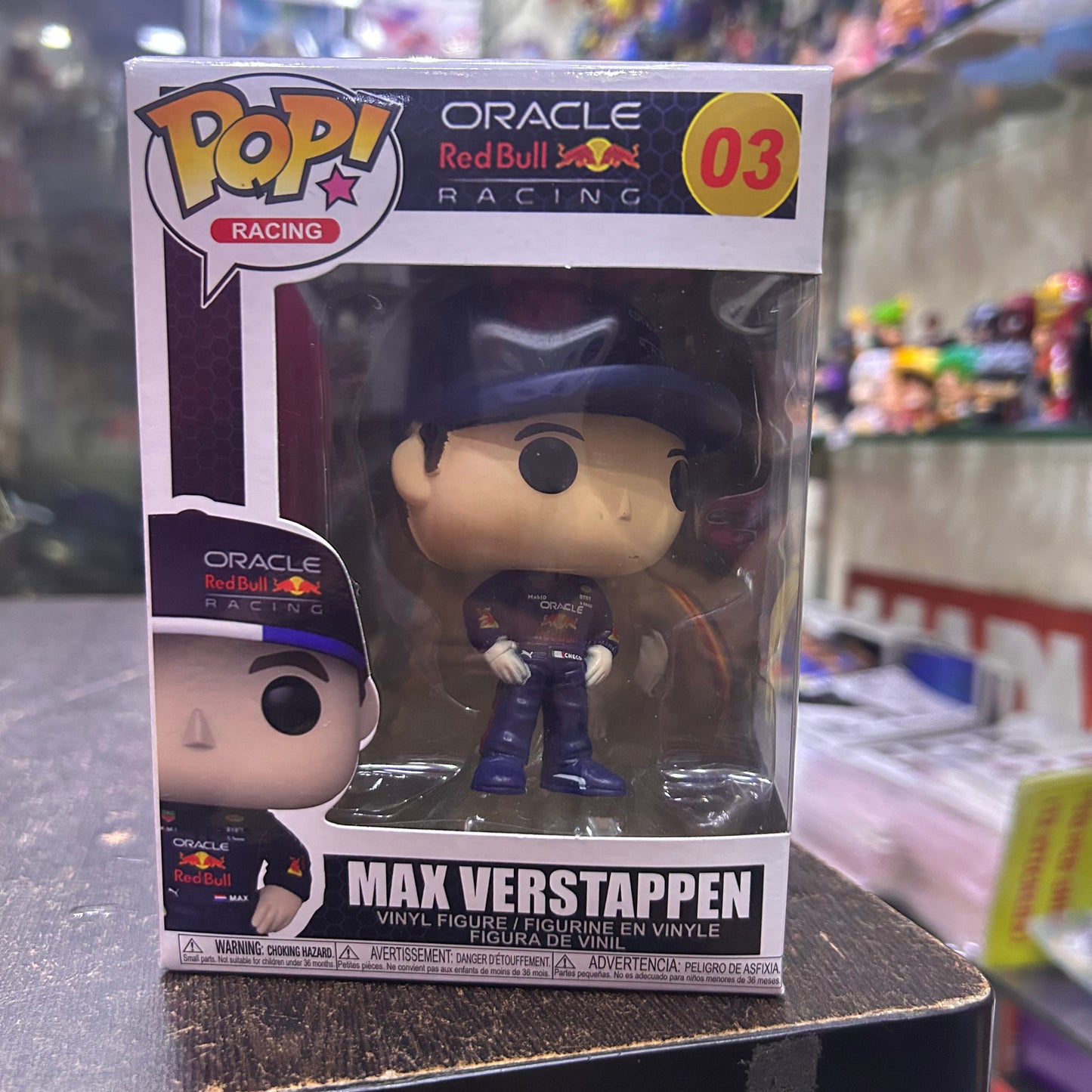 Max Verstappen Pop Figure