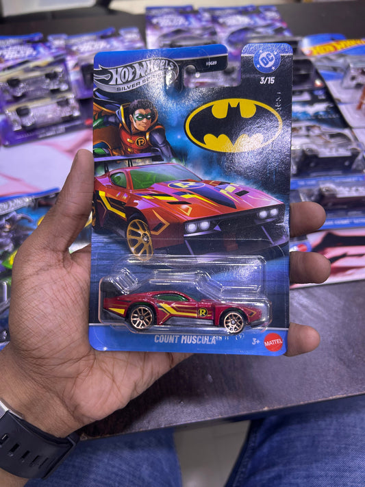 Batman Silver Series Count Muscula Hot Wheels