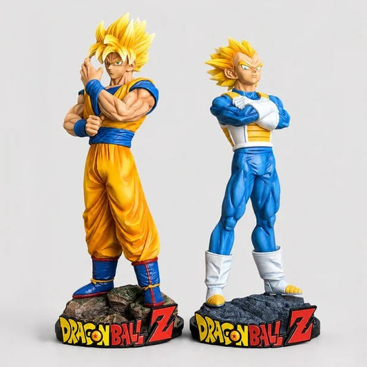 30 cm Dragon Ball Z Super Saiyan Goku Vegeta Figure Set