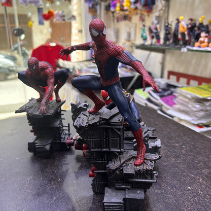 Spiderman No Way Home All spiderman Figure set official iron Studios Super Premium highly detailed Quality with each box packing
