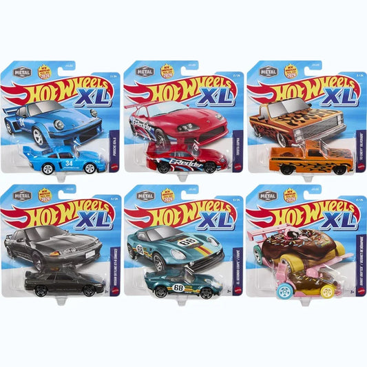 Imported Hot Wheels XL Set of 6 Cars