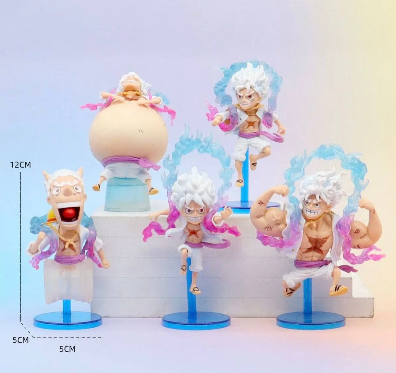 Monkey D Luffy Gear 5 Premium Figure Set 1