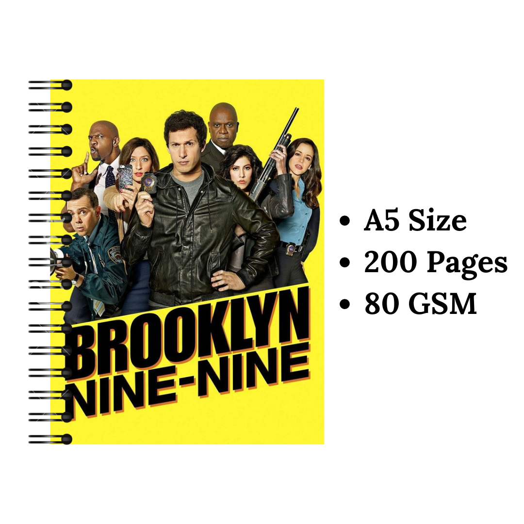 Brooklyn Nine Nine Wiro Notebook