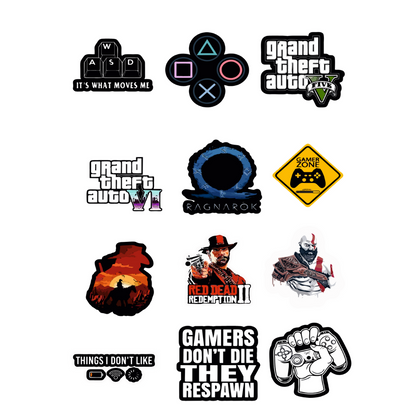 Gaming Sticker Sheet