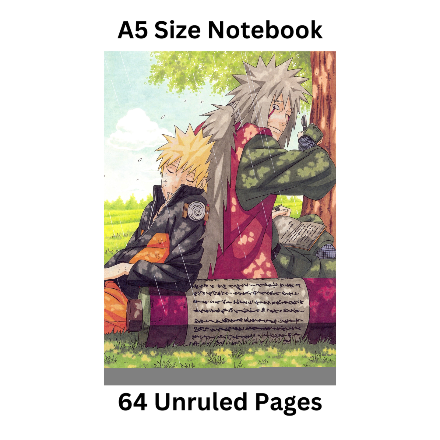 Naruto jiraya doodle notebook