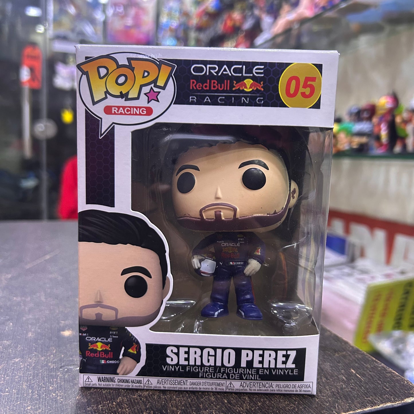 Sergio Perez Pop Figure