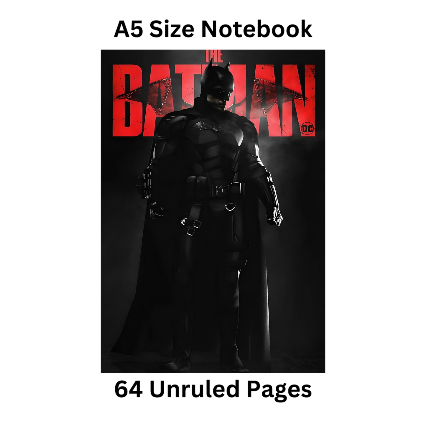 the batman doodle notebook