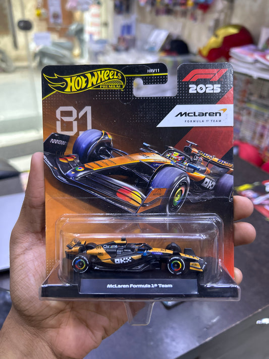 McLaren 81 Premium Formula 1 Hot Wheels