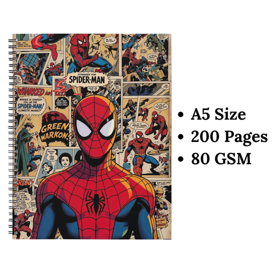 spiderman comic wiro notebook