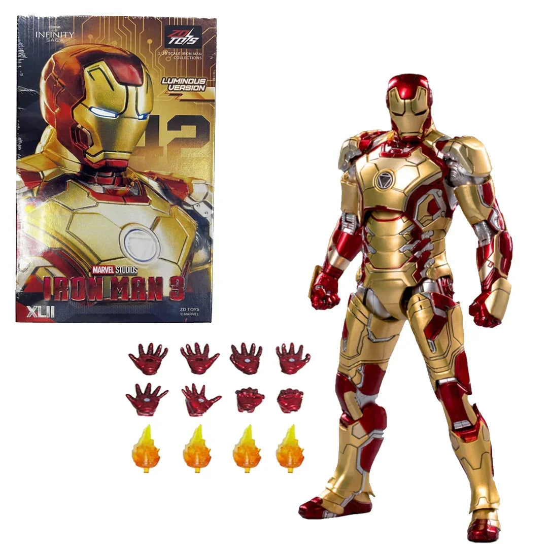 Official ZD Iron Man Mark 42 Figure - 7 Inches