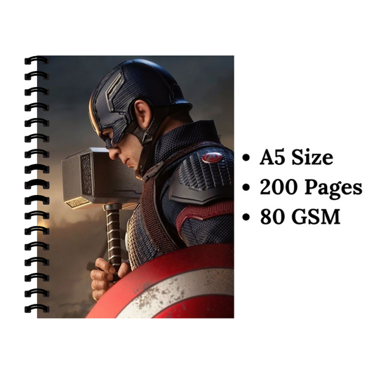 Captain America Wiro Notebook