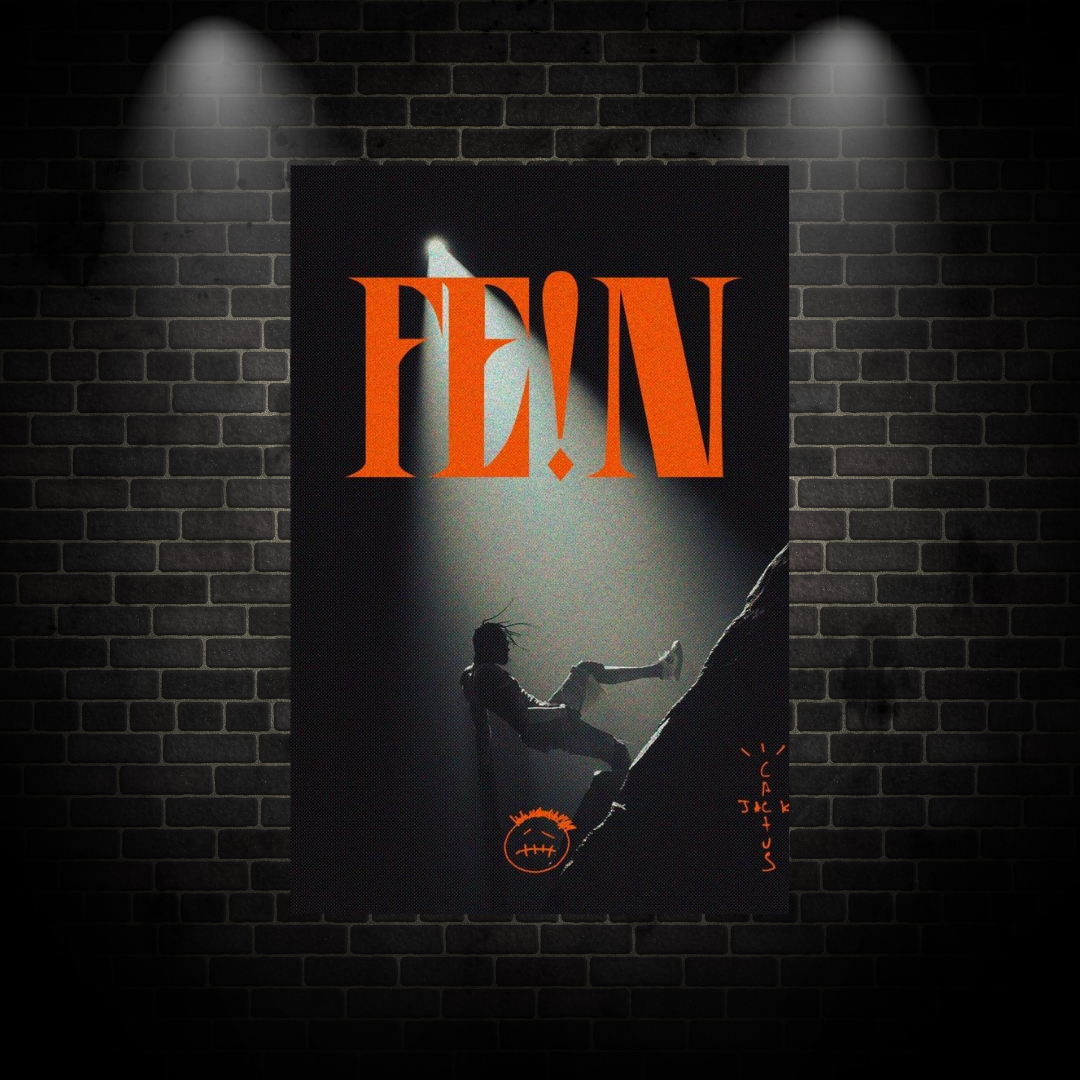 Travis Scott Fein Poster