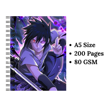 Sasuke Uchiha Wiro Notebook