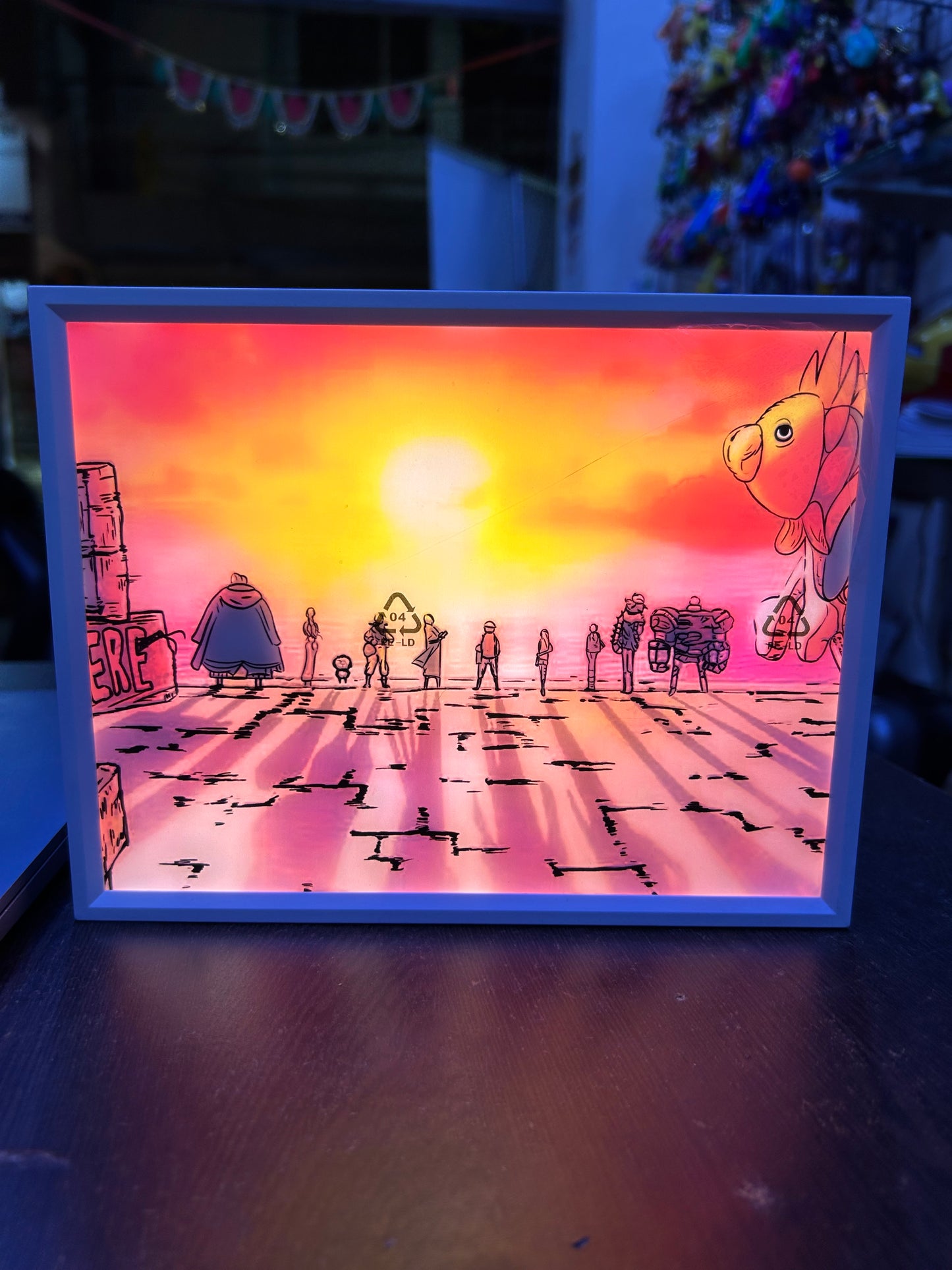 One Piece Box Lamp