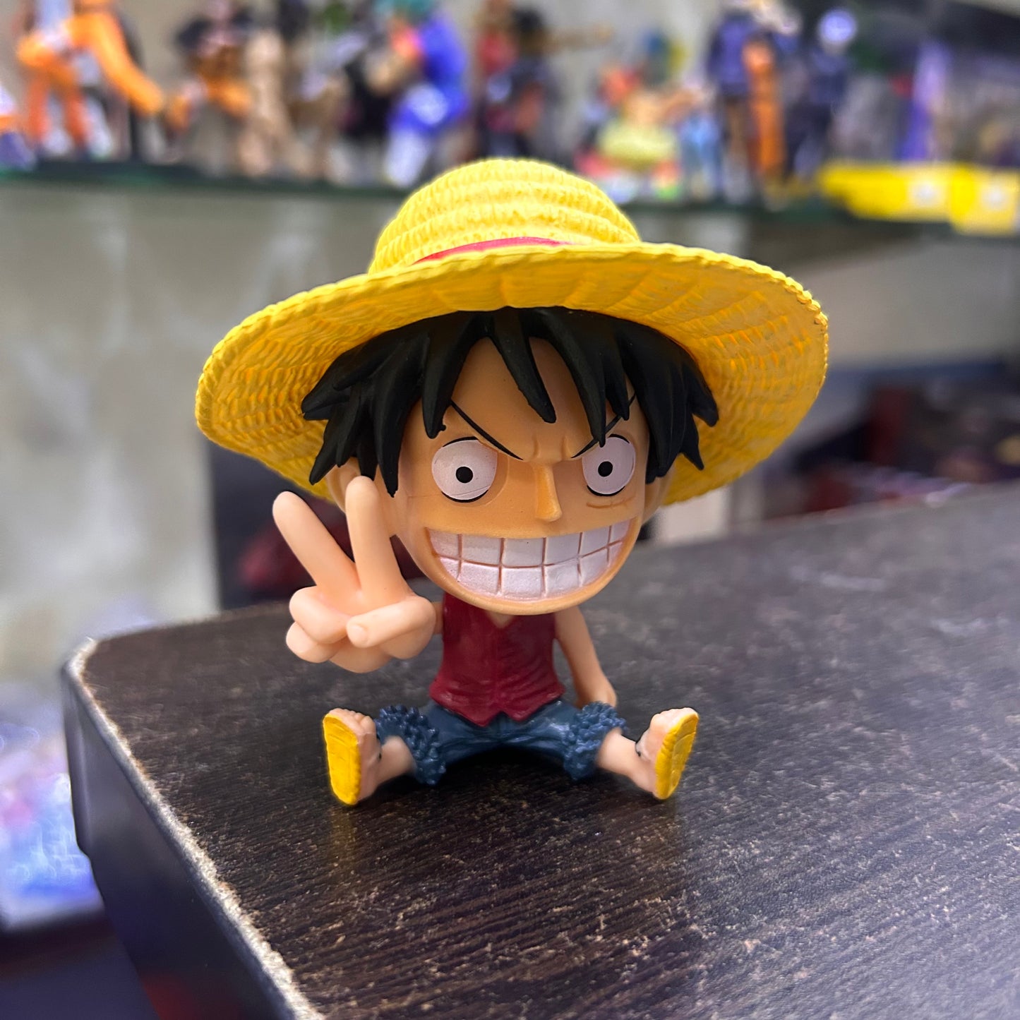 One Piece Luffy Sitting Figure