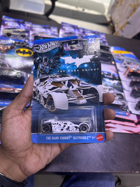 The Dark Knight Batmobile Silver Series Hot Wheels