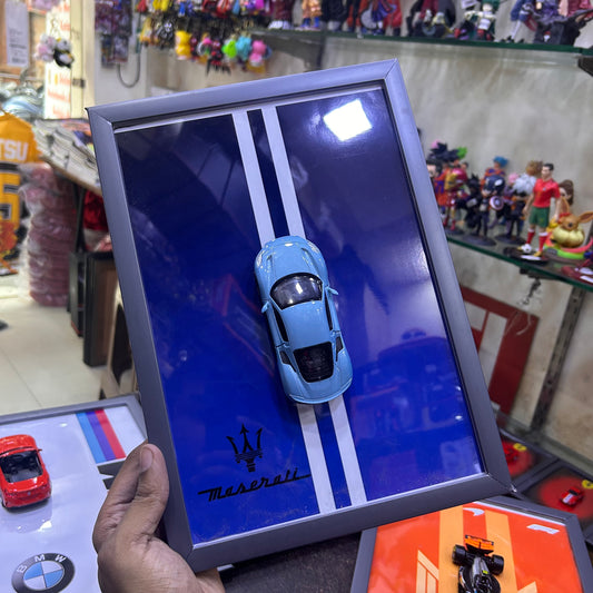 1:48 Scale Maserati Car Frame - A4 Size