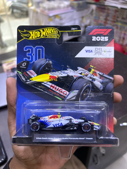 Visa Cash app Racing Bulls Formula 1 Premium Hot Wheels