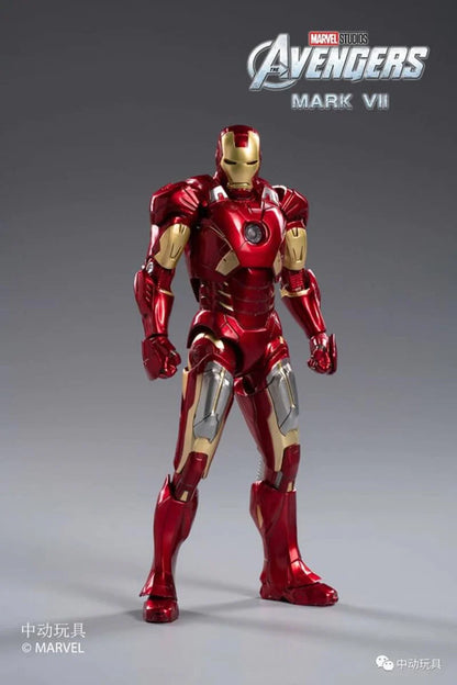 Official ZD Toys Iron Man Mark 7 Figure - 7 inches