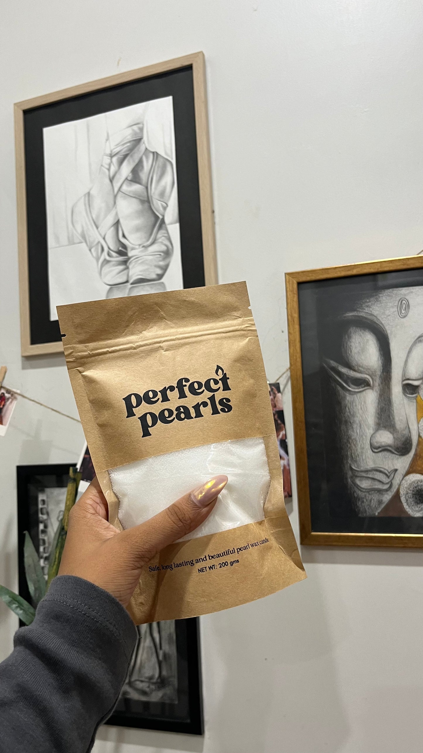 Perfect Pearls Candle