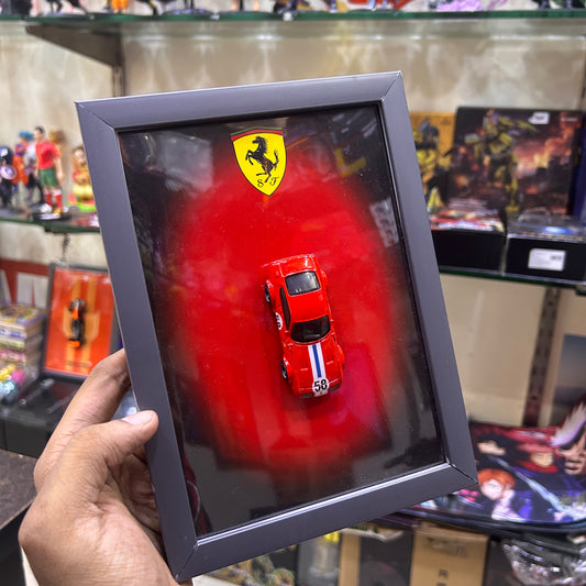 Hot Wheels Ferrari 365 GTB Frame - A5 Size
