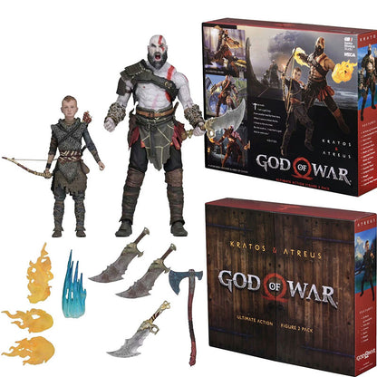 Official Neca God Of War Figure - with all accessories and Is movable ( with premium Box )