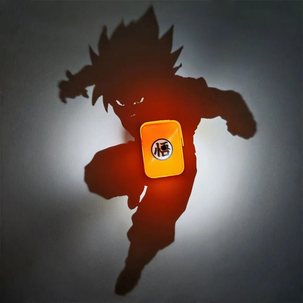 Dragon Ball Z Goku Shadow Wall Lamp