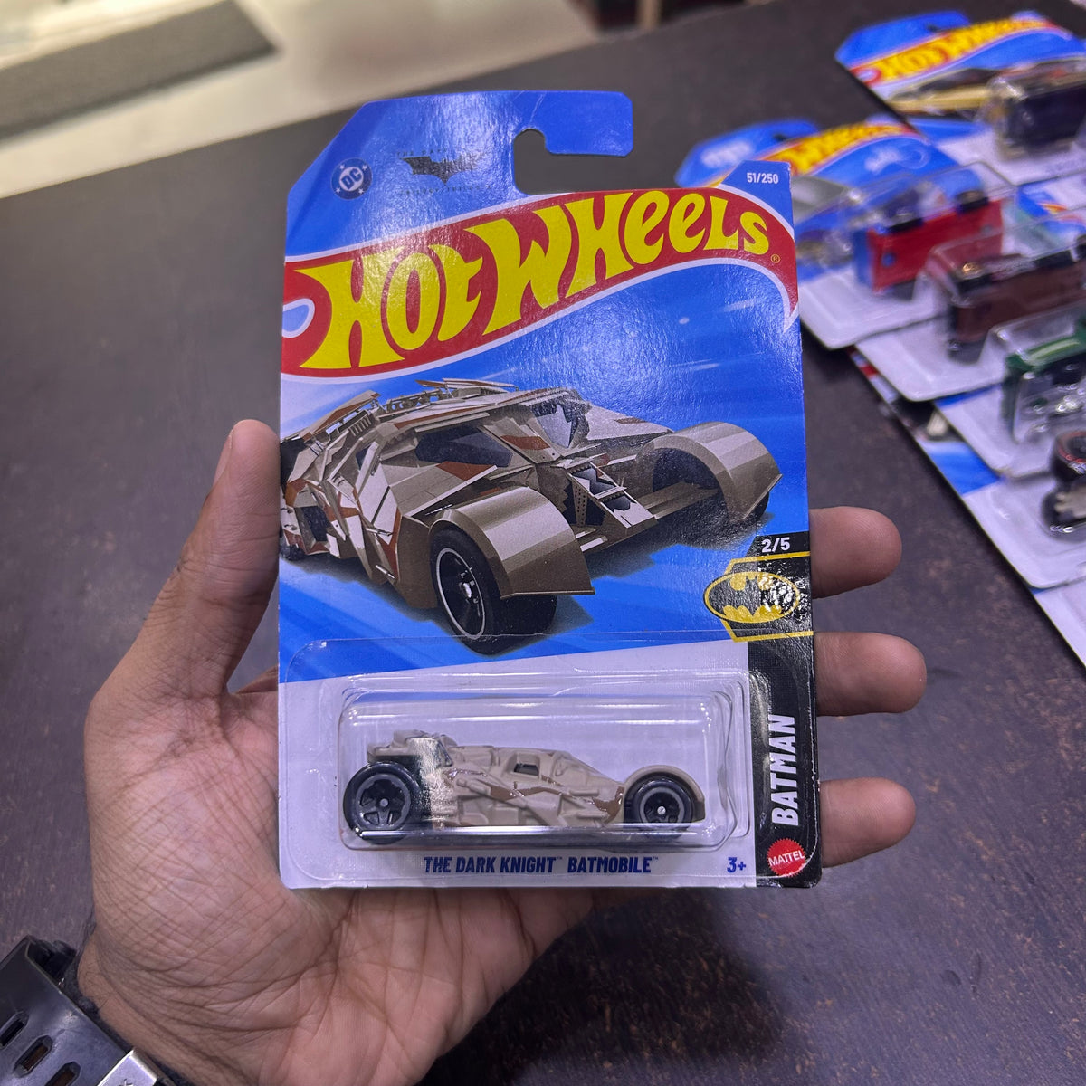 Imported Hot Wheels Dark Knight Batmobile