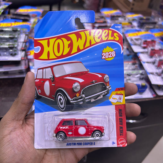 Imported Hot Wheels Mini Cooper