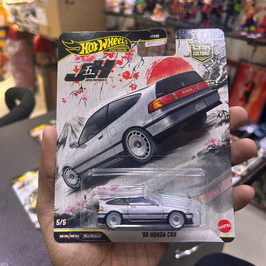 Imported Hot Wheels Premium Japan Historics 88 Honda CRX