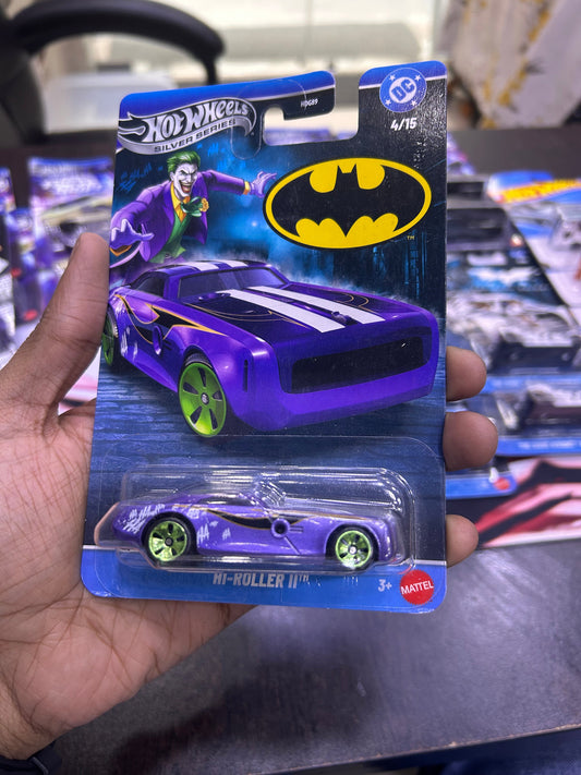 Batman Silver Series Hi Roller Hot Wheels