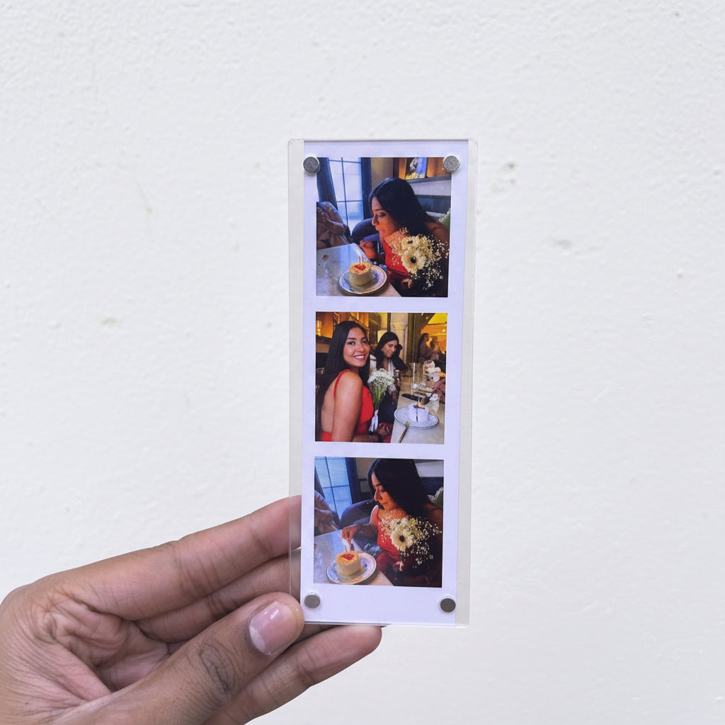 Custom Photo Booth Strip Magnetic Frame