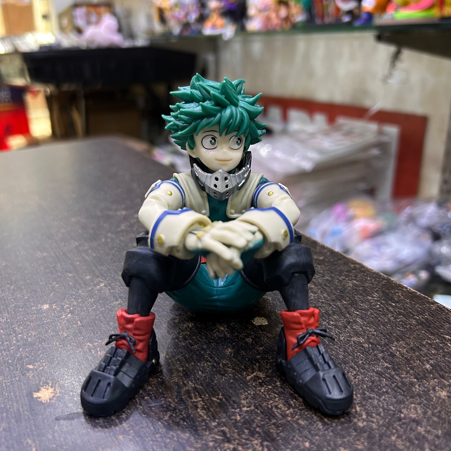 Deku My hero Academia sitting figure