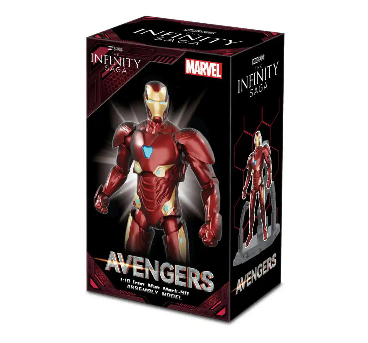 Iron Man Mark 50 1:18 scale Build Your own Action Figure Kit