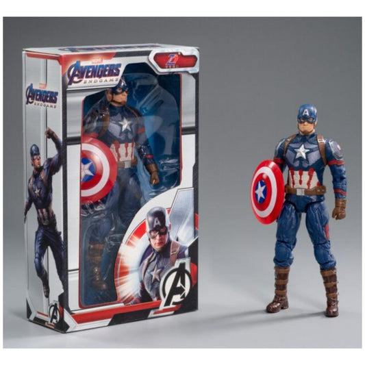 Official Zd Endgame Captain America Figure - 7 inches