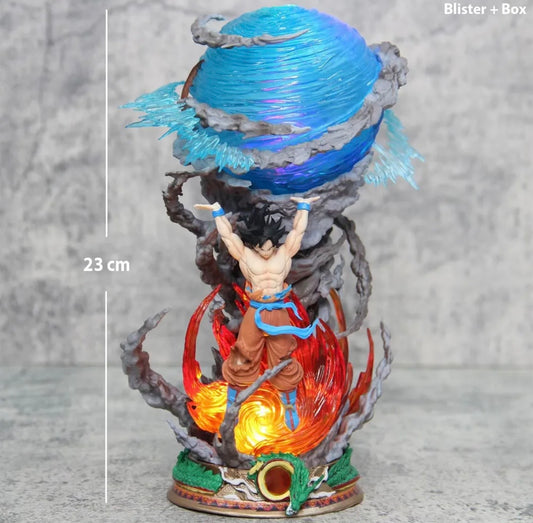 23 Cm DBZ Goku Fighting Figure with Lights
