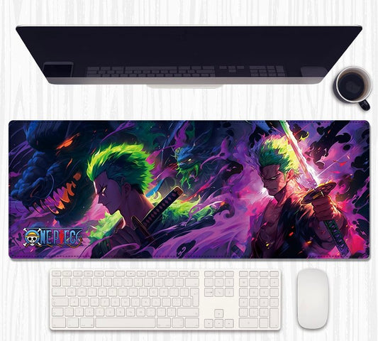 One Piece Zoro Desk Mat - 80cm x 30 cm