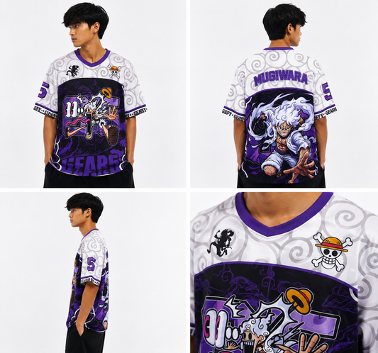 One Piece Monkey D Luffy Gear 5 Jersey